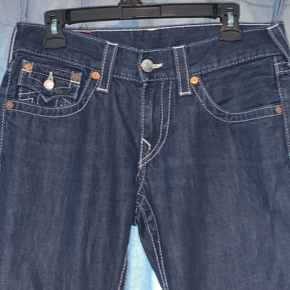 True Religion size 30 raw denim jeans - Picture 3 of 10